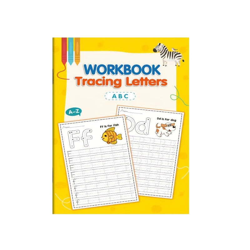 A-Z Alphabet Practice Book with Coloring Activities for Kids