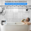 Dual Shower Head System with Adjustable Arms