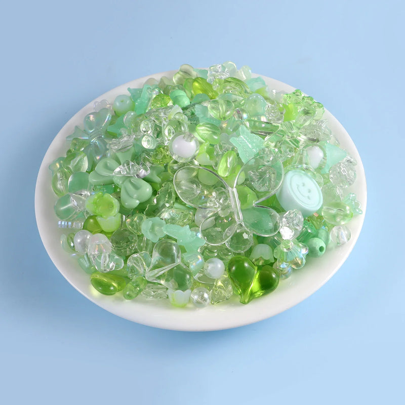 Candy Color Acrylic Beads for DIY Jewelry