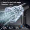 Portable Ice-Cooling Handheld Fan with Flexible Neck