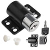 A set of sliding door window locks, including a main lock mechanism and two keys, for child safety and anti-theft.