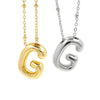 Personalized Initial Letter Pendant Necklace