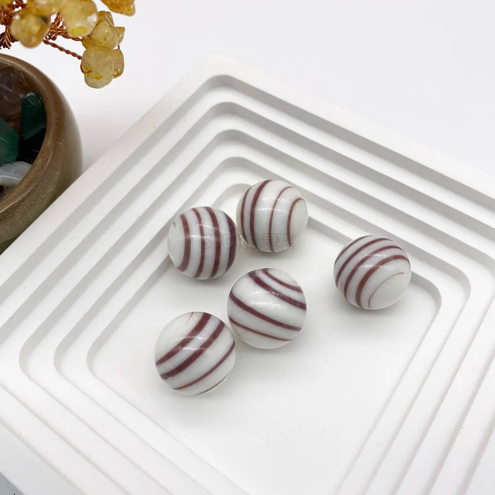 Handcrafted Glass Marbles Set for Games, Décor & Collecting