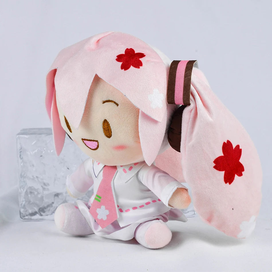 Hatsune Miku Plush Doll – Soft Kawaii Anime Figure, 20cm