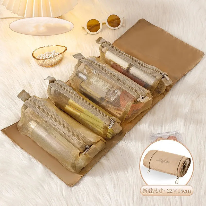 4-in-1 Detachable Travel Makeup Organizer Bag