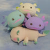 Axolotl Squeeze Ball Stress Relief Toy - Slow Rising Squishy for Kids and Adults