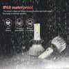 Ultra-Bright LED Headlight Bulbs with Cooling Fan (6000K)
