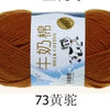 Milk Cotton Crochet Yarn – Soft, Durable Knitting Thread in 91 Colors