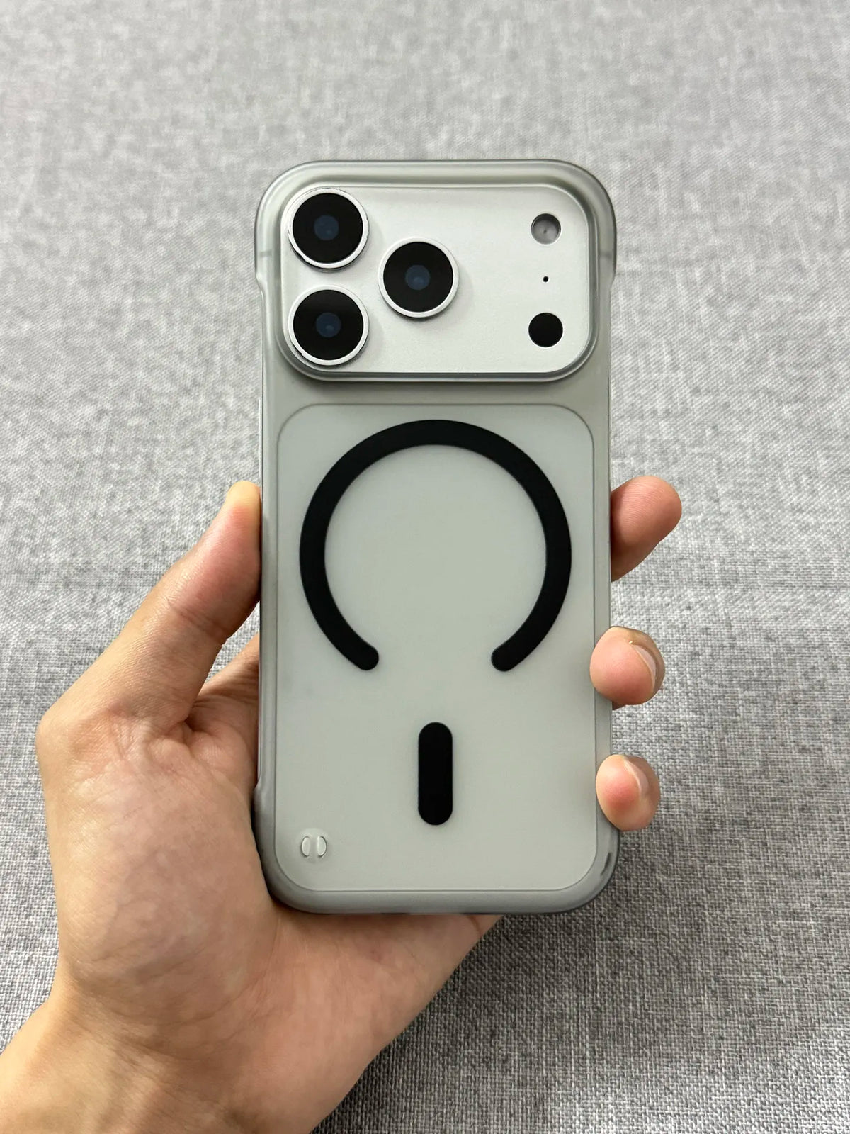 Ultra-Thin Matte Magnetic Phone Case with MagSafe Compatible Wireless Charging