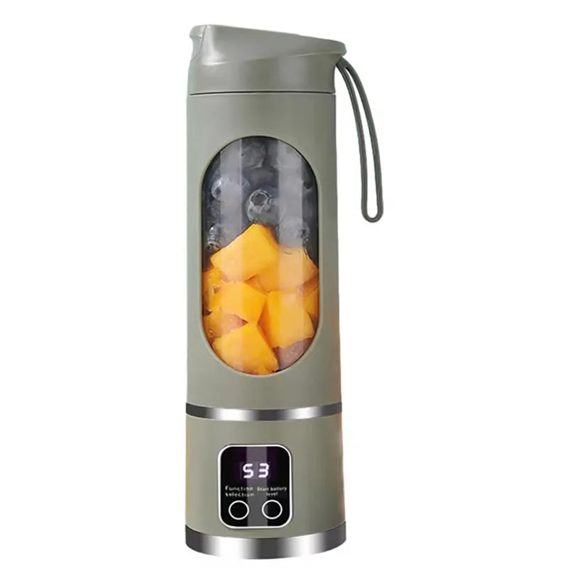 Portable USB Rechargeable Mini Blender with Digital Display