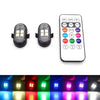 Rechargeable RGB Car Atmosphere Light with Remote