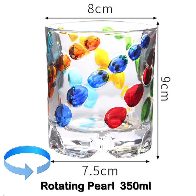 Rotating Whiskey Glass