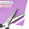 Professional Pinking Shears – Zig Zag Fabric Scissors for Sewing & Crafts