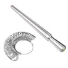 Metal Ring Sizer Mandrel with Stainless Steel Gauge Set
