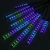 RGB Motorcycle Under-Glow LED Light Kit with Remote