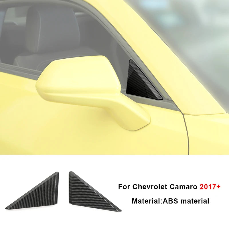 Carbon fiber interior trim piece for Chevrolet Camaro 2017+ vehicle