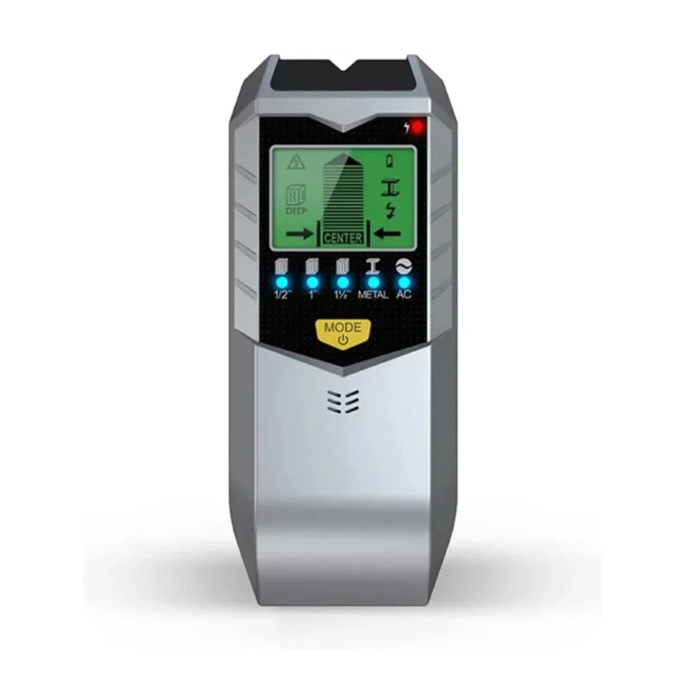 Multifunctional Wall Scanner with Metal, Stud, Wood, and AC Wire Detection