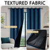 100% Blackout Solid Color Curtains for Bedroom and Living Room