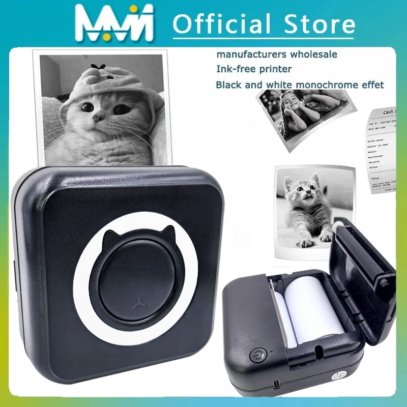 Pocket Thermal Printer with Bluetooth Connectivity