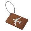 Aircraft-Grade Aluminum Luggage Tag with ID Card Slot