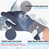 Winter Waterproof Thermal Work Gloves with Anti-Slip Latex Grip