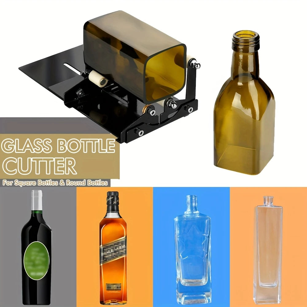 Adjustable Glass Bottle Cutter Kit for DIY Crafts