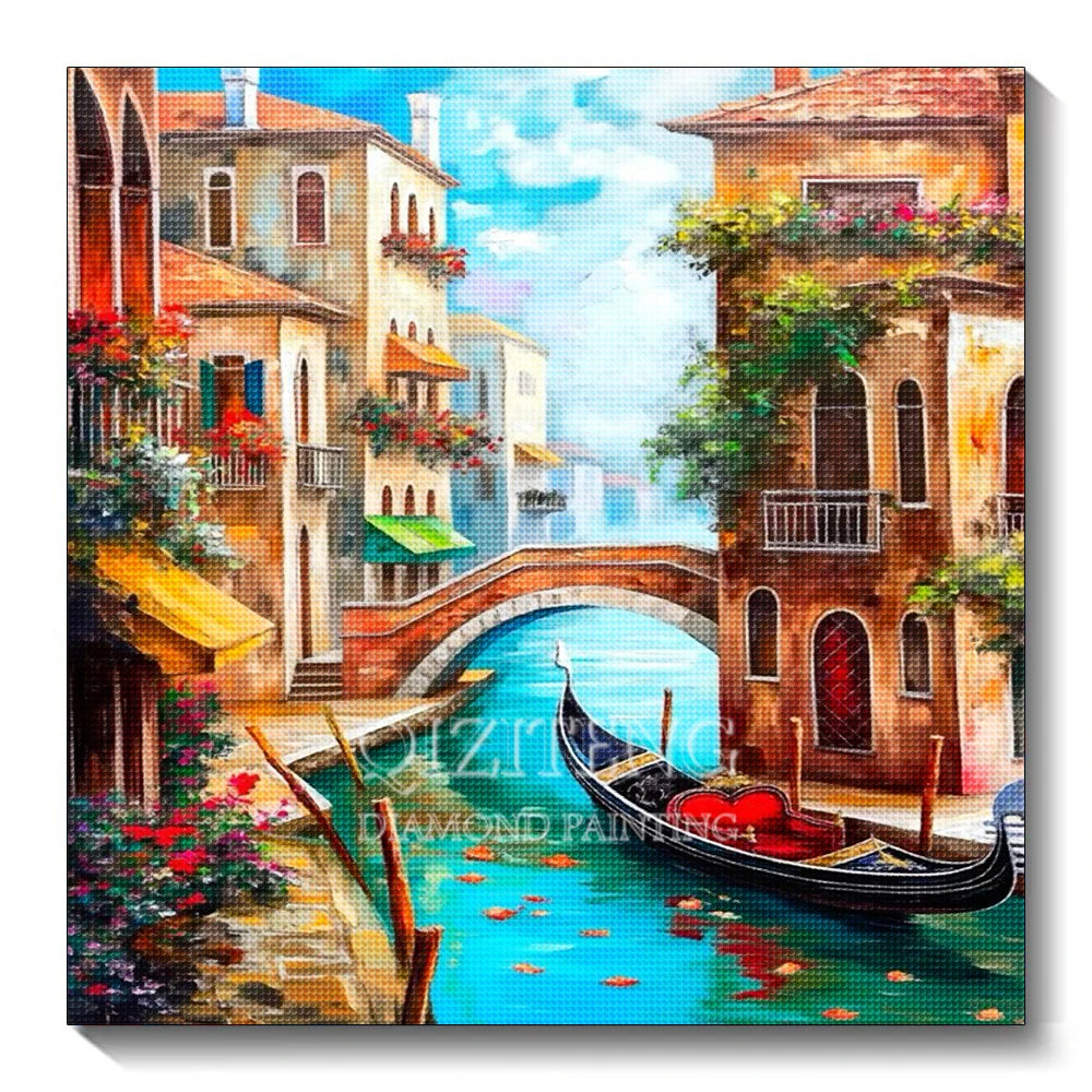 5D Diamond Painting Kit - Scenic Landscape Art
