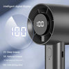 Portable Mini Handheld Fan with LED Display and Semiconductor Cooling