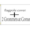 Personalized American Flag Tapestry with Custom Photo & Text