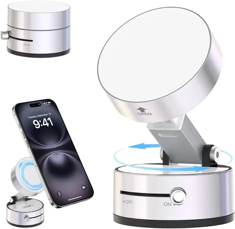 Magnetic Retractable Car Phone Mount