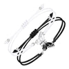 Butterfly Charm Friendship Bracelets (Set of 2)