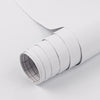 Roll of matte black self-adhesive vinyl wallpaper for cabinets and countertops