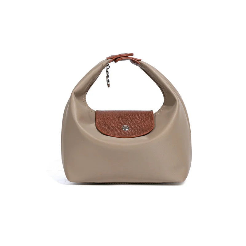 Waterproof Nylon Crossbody Bag with Two Detachable Straps