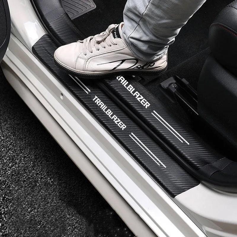Carbon Fiber Protective Strips for Car Doors & Trunk