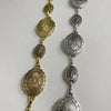Vintage Gold Sunflower Waist Chain