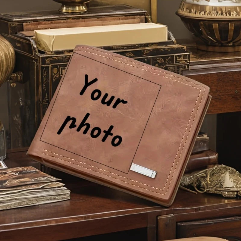 Cartera con Foto Personalizada y Grabado a Medida