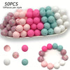 Soft Silicone Floral Beads for Jewelry Making