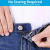 No-Sew Jeans Waist Extender Buttons (4-Pack)