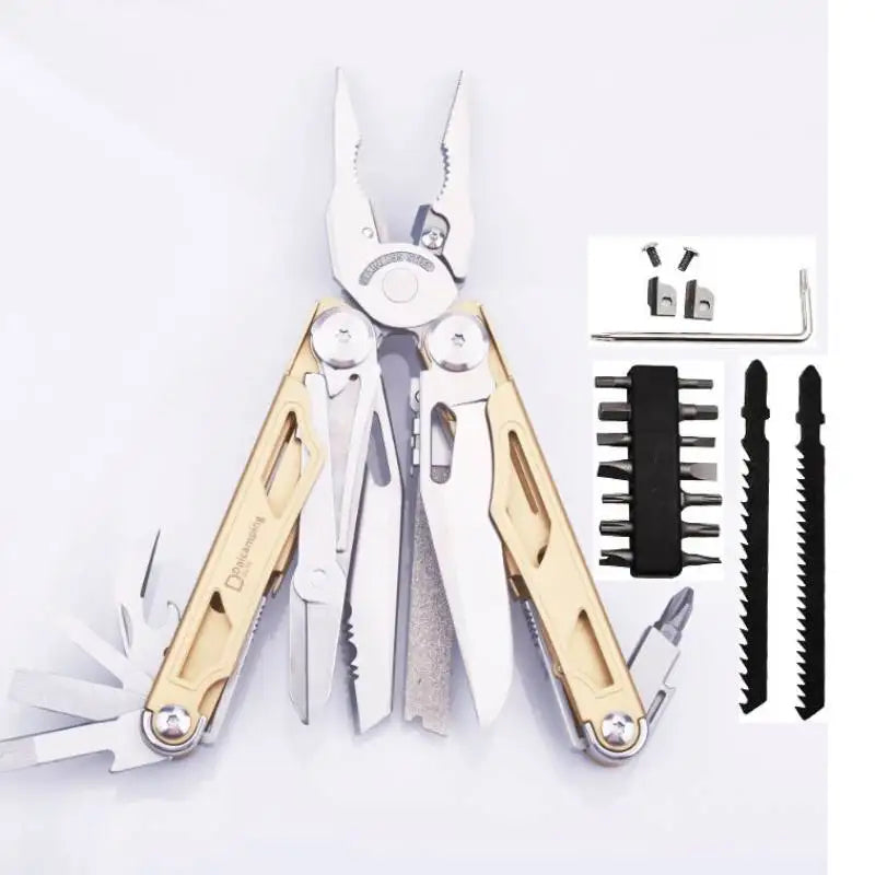 Folding Multi-Tool Pliers with 20-In-1 Functions