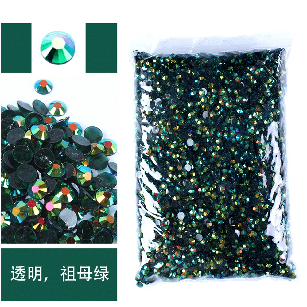 Jelly AB Flatback Resin Rhinestones (2-6mm)