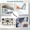 Hard-Bristled Crevice Cleaning Brush for Tight Spaces and Grout