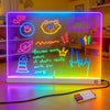 Glow Art LED Drawing Board with 7 Colors and 3 Light Modes