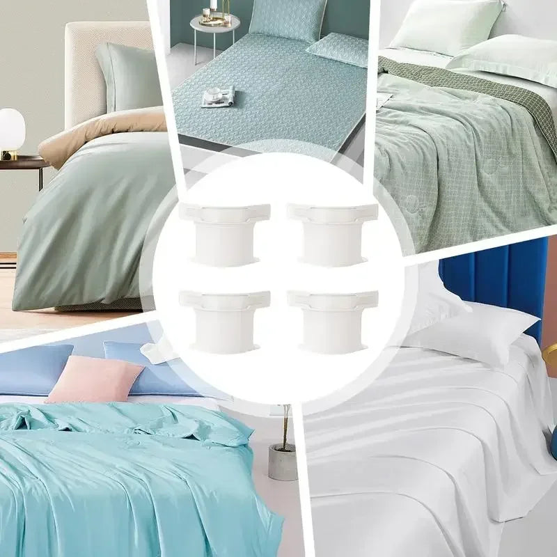 Heavy-Duty Bed Sheet Corner Clips (4 Pack)