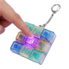 Mini-Mechanische Tastatur als Schlüsselanhänger mit LED-Licht