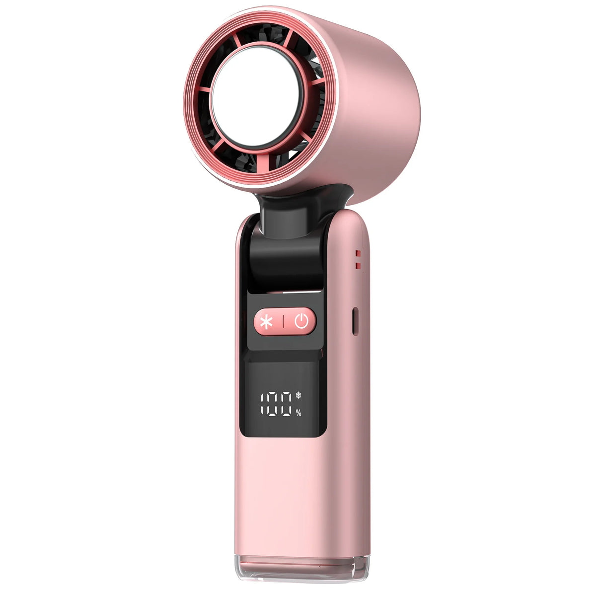 Mini USB Rechargeable Turbo Fan with Digital Display