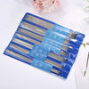 Stainless Steel Knitting Needle Set (20cm, 2–5mm)