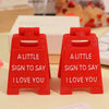 Mini Love Sign Desktop Decoration for Valentine's Day