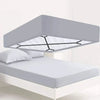Adjustable Bed Sheet Holder Straps with Non-Slip Clips