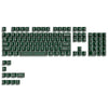 A full set of 115-key crystal clear RGB backlit keycaps with an MDA profile.