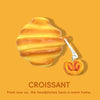 Croissant-Shaped Silicone Protective Case for Wireless Earbuds